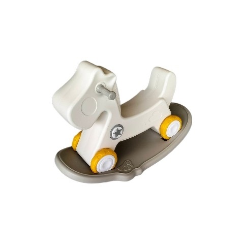 โยกเยก2in1 ม้าน้อยนักผจญภัย ,รถม้ามีถาด, รถม้าขาไถ, รถม้าโยกเยก, รถขาไถ,รถของเล่น ,รถเด็กเล่น, ของเล่นเด็ก ,ของเล่นสนาม,ขนาด 34x70x47ซม.