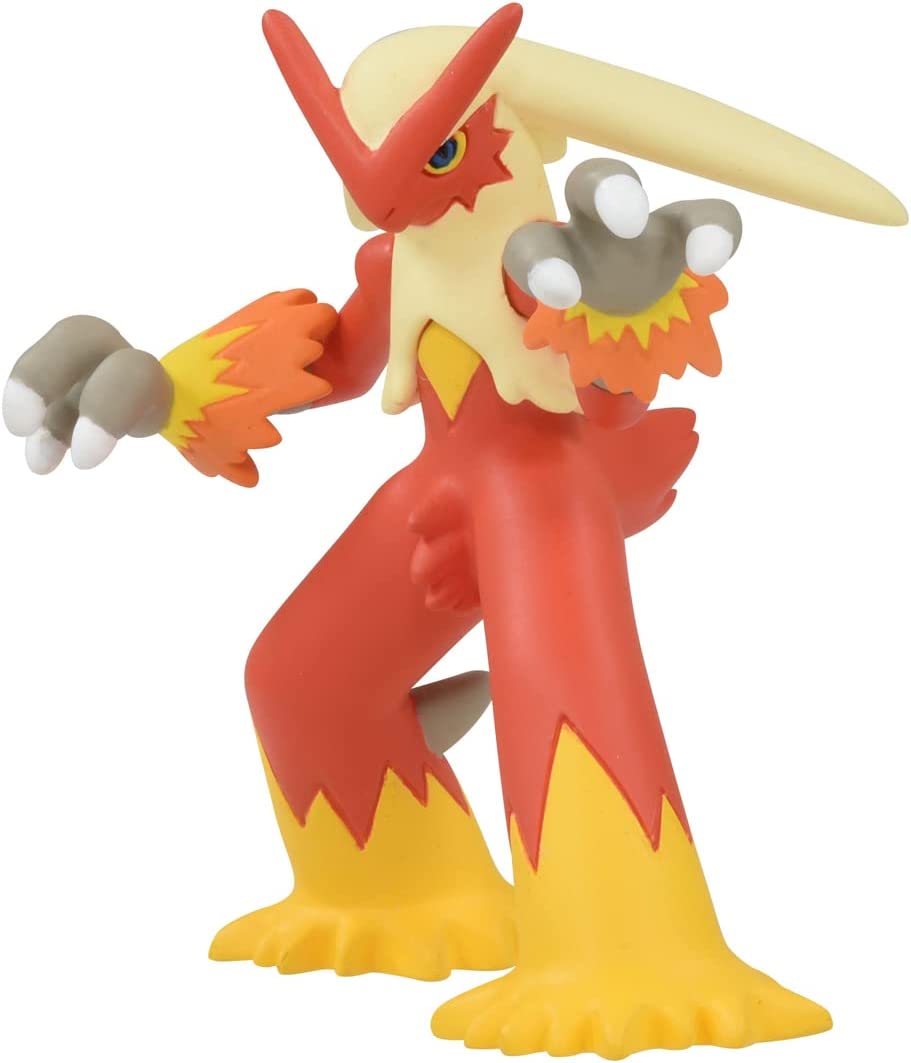 Blaziken ของแท้ JP - Monster Collection Takara Tomy [โมเดลโปเกมอน]