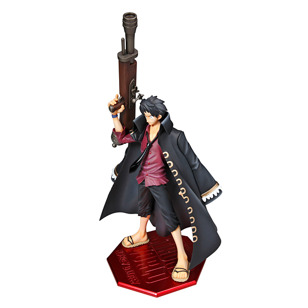 Luffy Strong World ของแท้ JP แมวทอง - POP Megahouse [โมเดลวันพีช]
