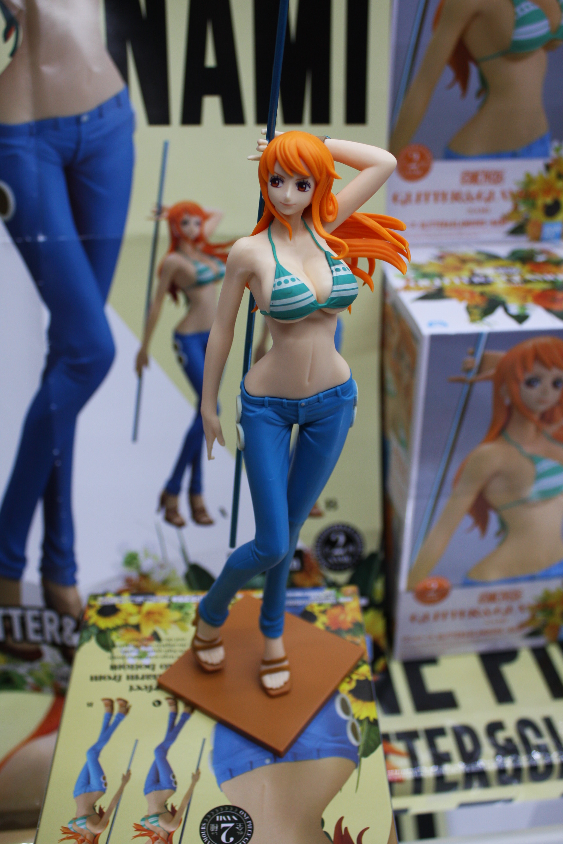 Nami ของแท้ JP แมวทอง - Glitter & Glamours Banpresto [โมเดลวันพีช]