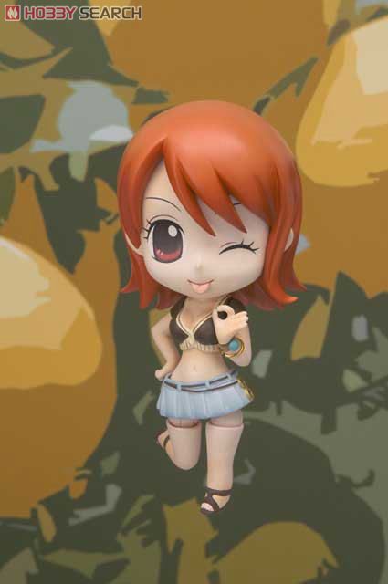 Nami ของแท้ JP แมวทอง - Chibi Arts Bandai [โมเดลวันพีช]