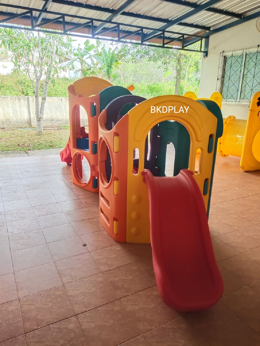 ปราสาทเจ้าหญิงเจ้าชาย ผจญภัยกระดานลื่น ,สไลเดอร์เด็ก กระดานลื่น2ทาง ,พร้อมท่อลอด, ของเล่น,เครื่องเล่นสนามกลางแจ้ง เครื่องเล่นสนามในร่ม