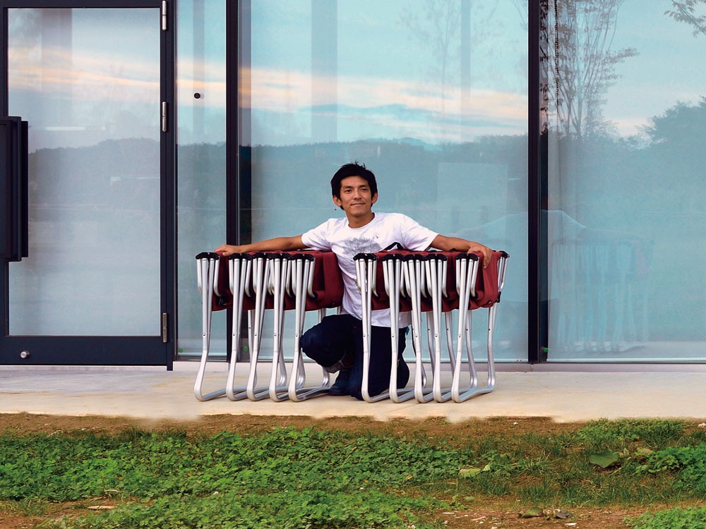 SnowPeak FD Chair Wide Red LV-077RD