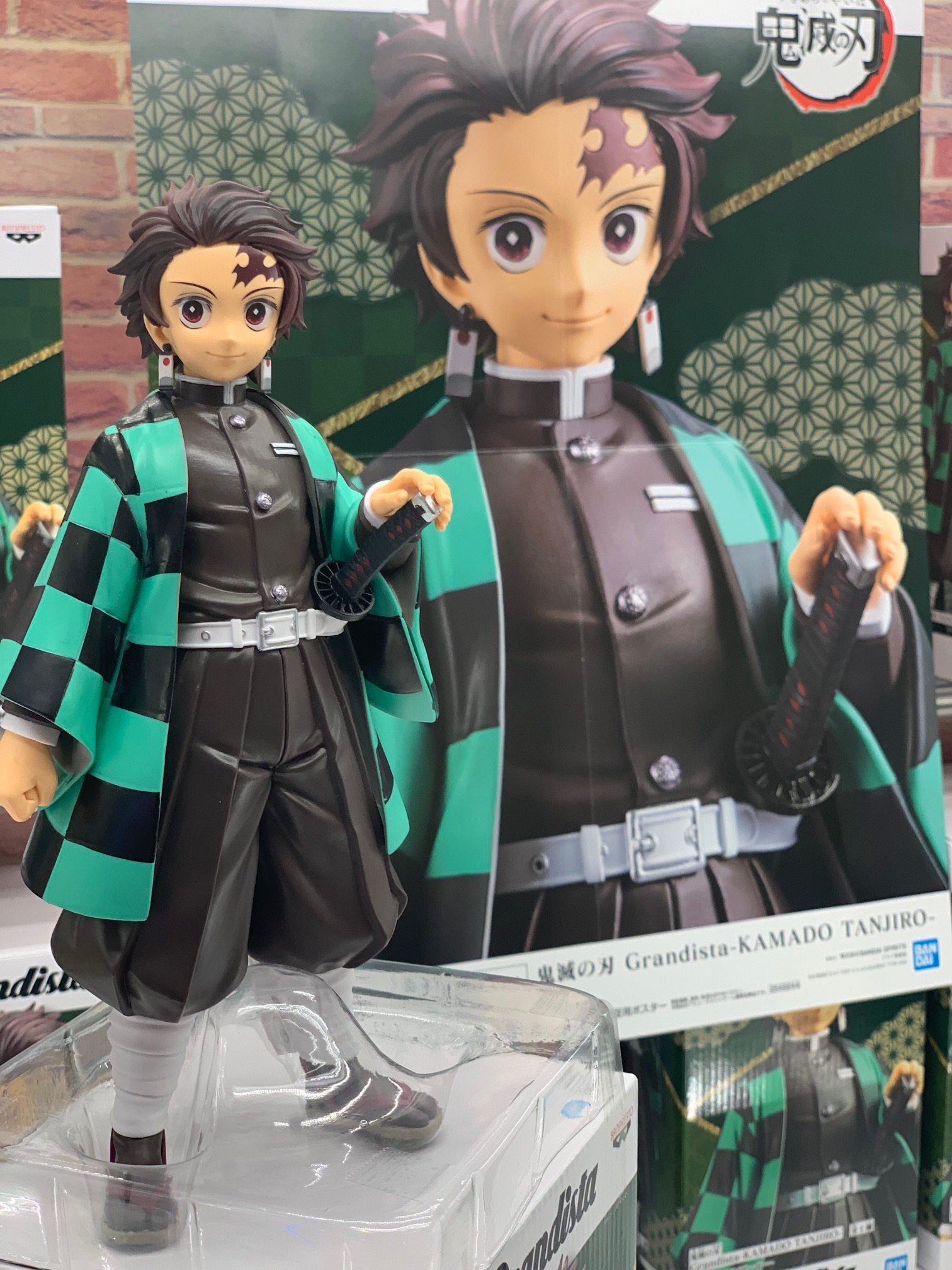 Tanjiro ของแท้ JP - Grandista Banpresto [โมเดล Demon Slayer]