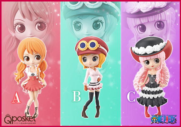 Nami ของแท้ JP แมวทอง - Q Posket Petit Banpresto [โมเดลวันพีช]