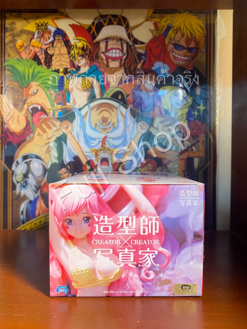 Shirahoshi ของแท้ JP แมวทอง - Creator X Creator Banpresto [โมเดลวันพีช]