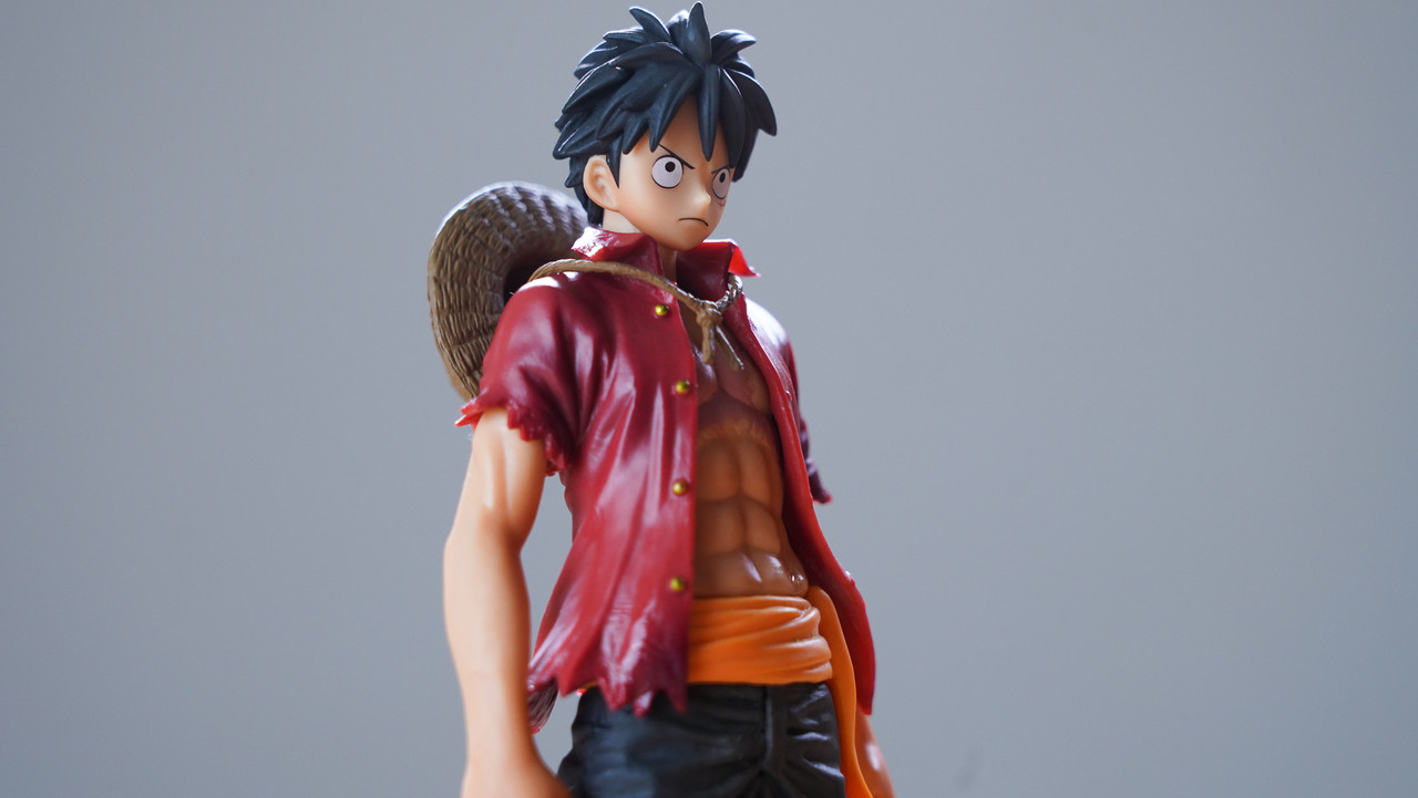 Luffy Stampede ของแท้ JP แมวทอง - Grandline Men Banpresto [โมเดลวันพีช]