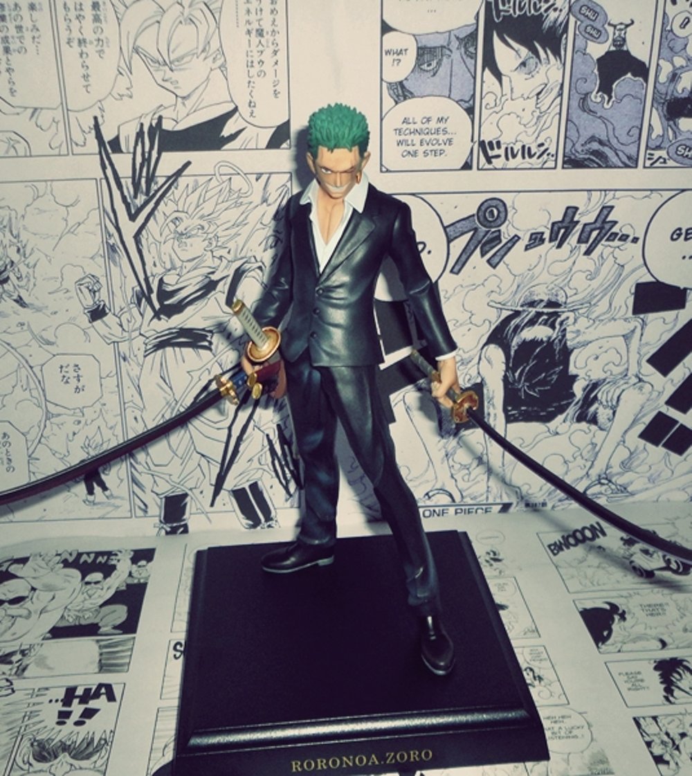 Zoro ของแท้ JP แมวทอง - Ichiban Kuji Banpresto [โมเดลวันพีช]