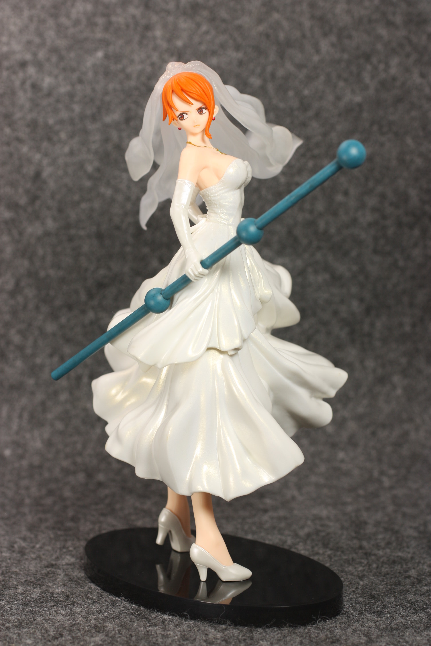Nami ของแท้ JP แมวทอง - Scultures Banpresto [โมเดลวันพีช]
