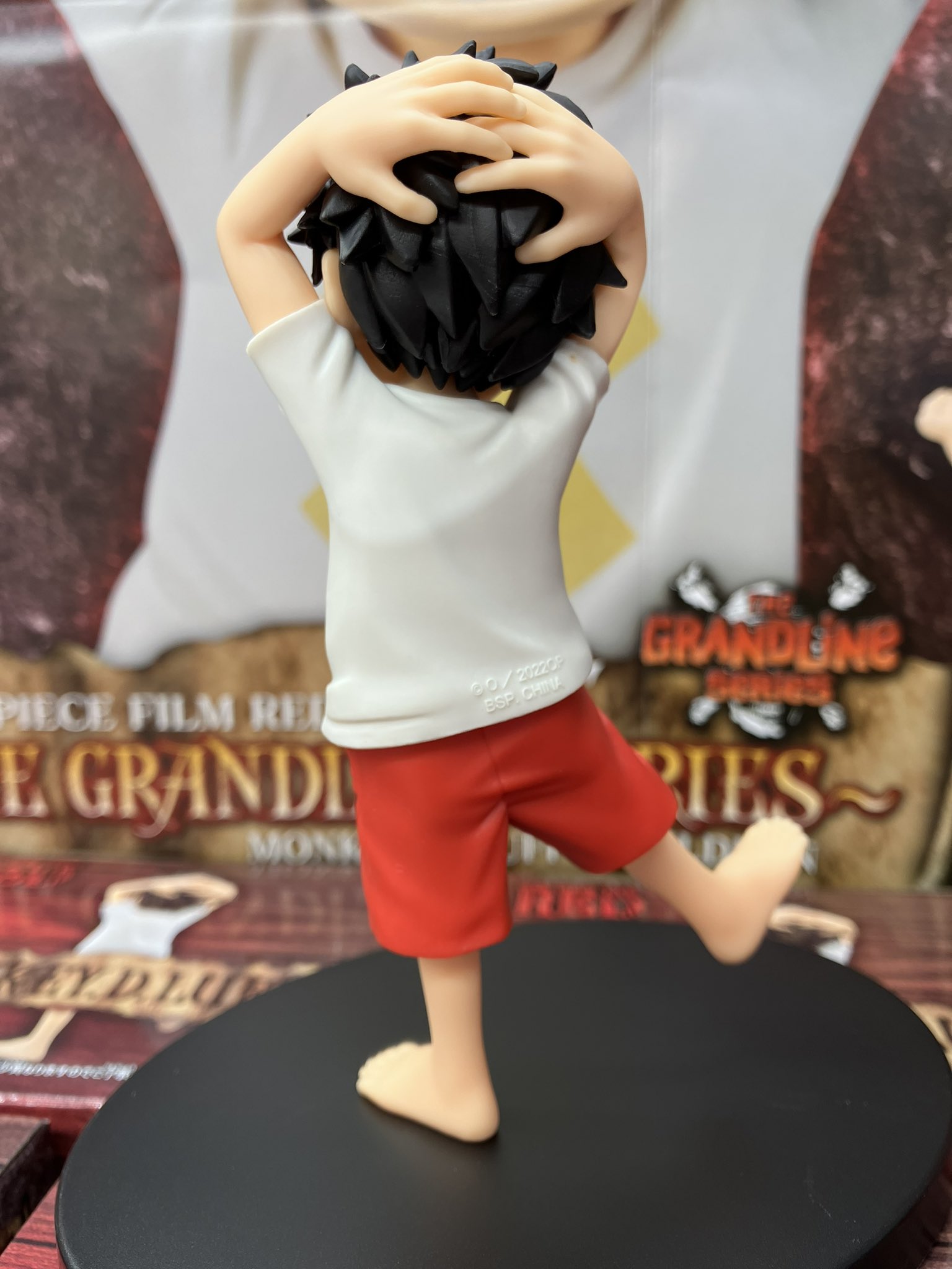 Luffy Film Red ของแท้ JP แมวทอง - Grandline Children Banpresto [โมเดลวันพีช]
