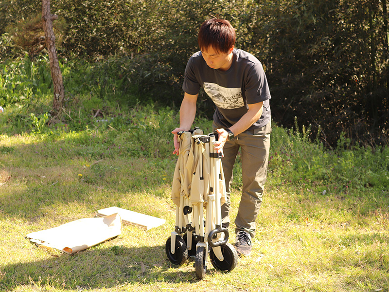 DoD Folding Carry Wagon Black C2-46-BK