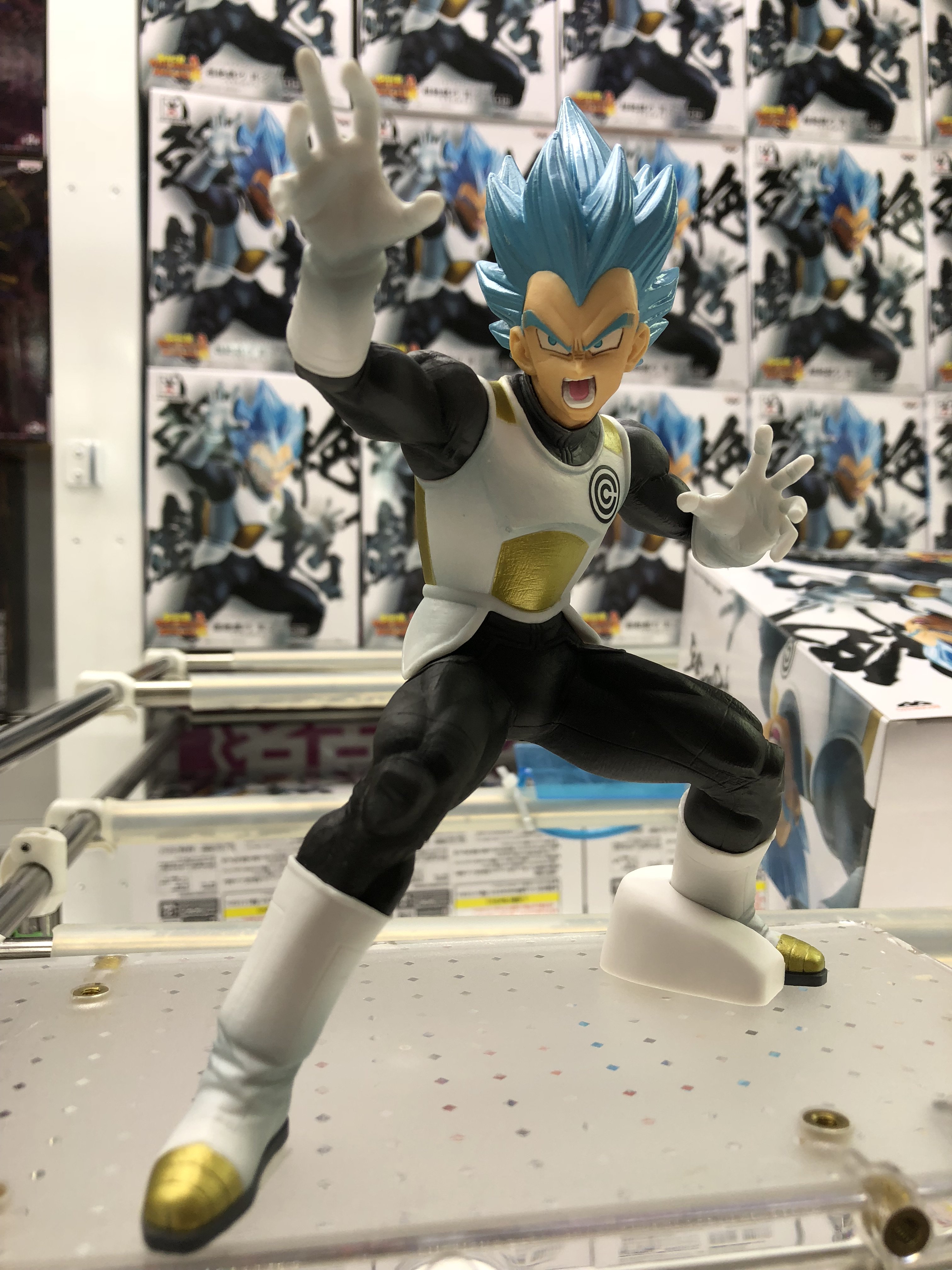 Vegeta Super Saiyan Blue ของแท้ JP แมวทอง - Super Dragonball Heroes Banpresto [โมเดลดราก้อนบอล]