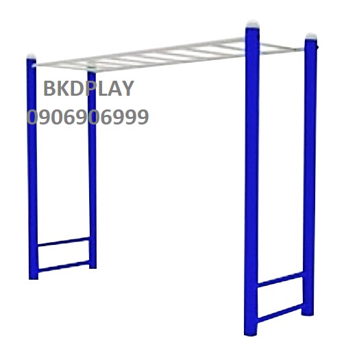เครื่องออกกำลังกาย กลางแจ้ง ชุดอุปกรณ์ บริหารแขน หน้าอก หัวไหล่ แบบบาร์โหน เหนือศรีษะ F-LS-50 ลานกีฬา อเนกประสงค์ สนามกีฬา ขนาด ก.91 x ย.300 x ส.245 ซม.