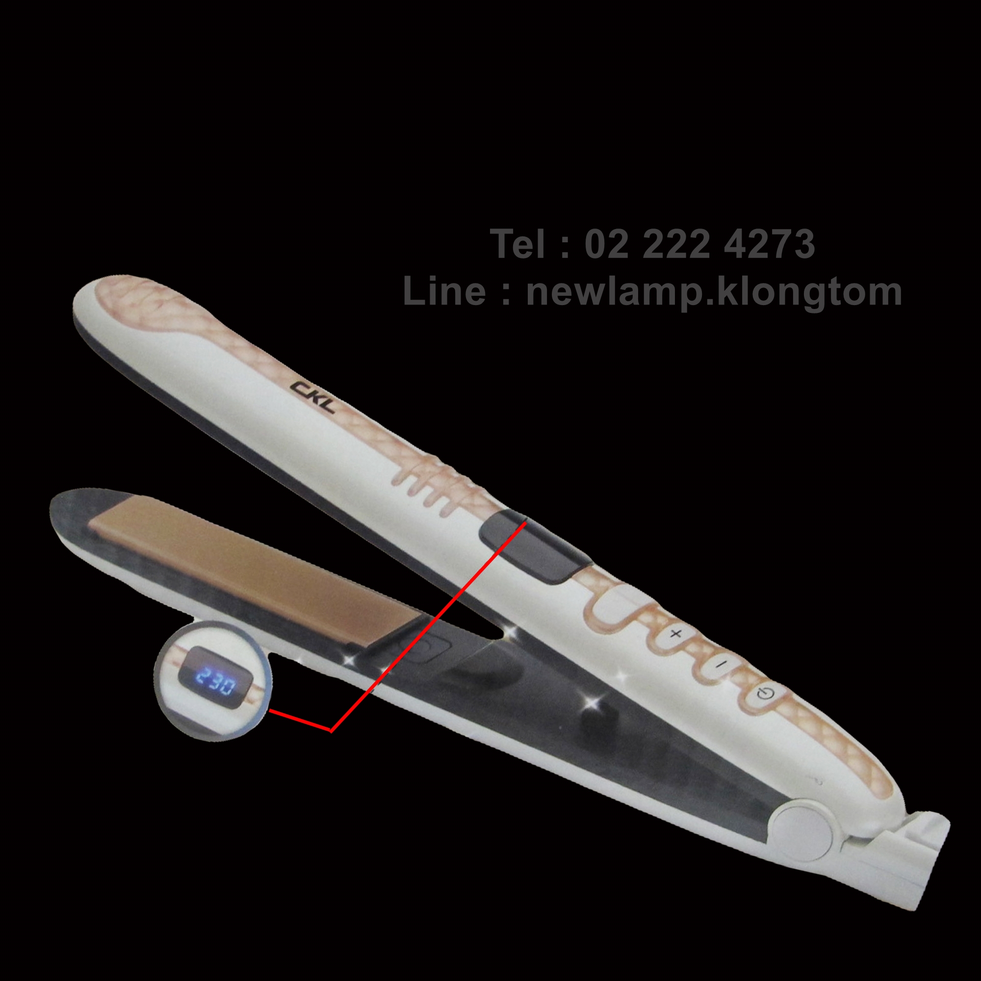 ที่หนีบผม CKL-889