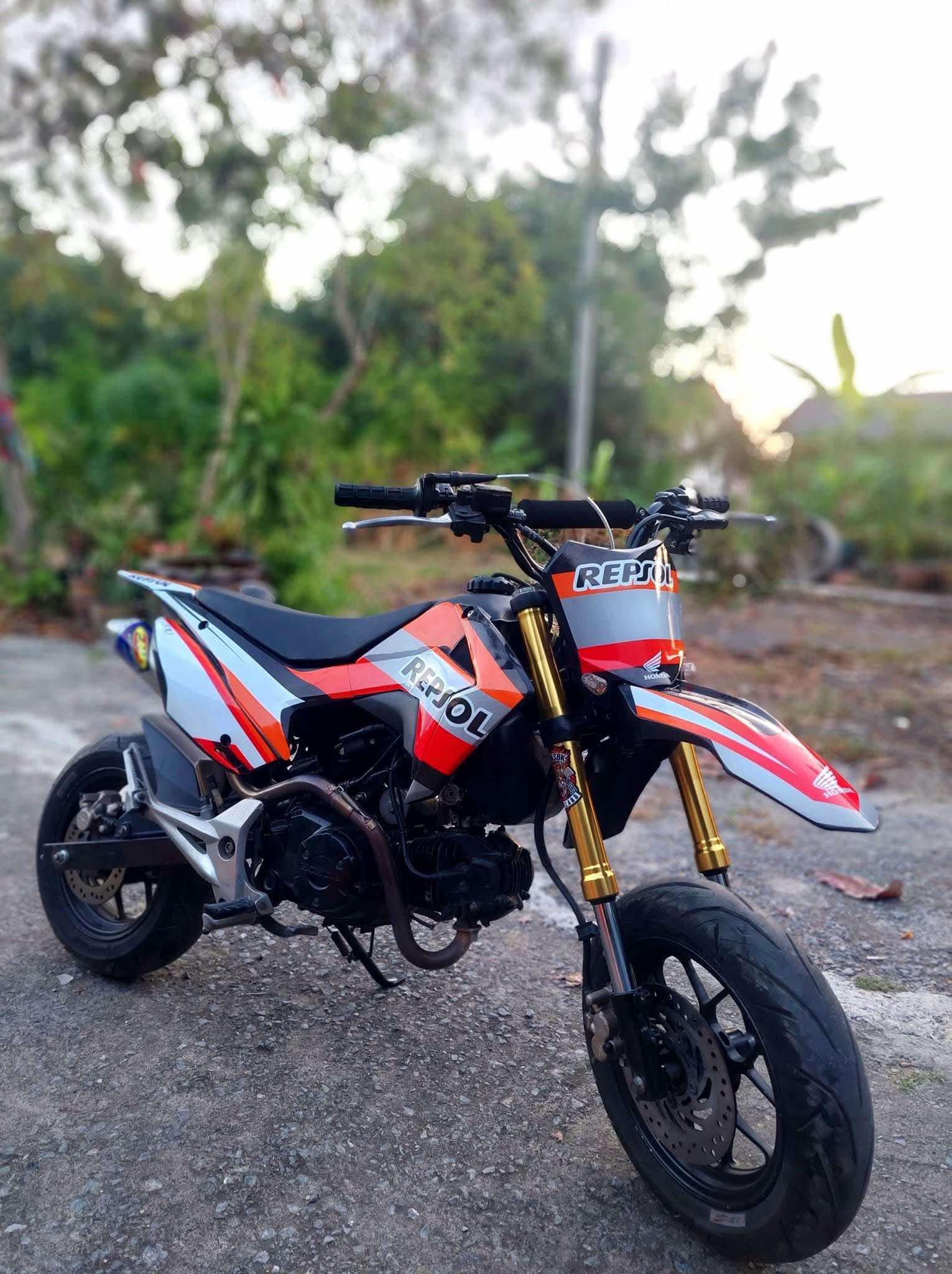 All complete kit for GROM gen1 (12-15) conversion to CRF110 2018