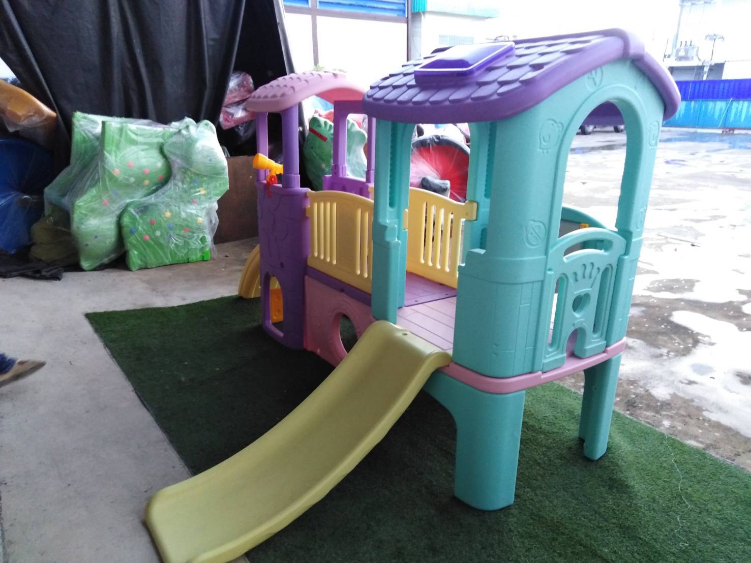 บ้านน้อย 2 ชั้น สีหวาน,ของเล่นเด็ก,พร้อมส่ง ราคาโรงงาน