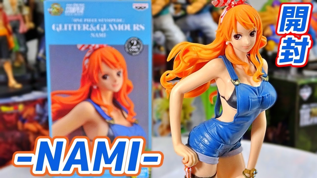Nami Stampede Special Color ของแท้ JP แมวทอง - Glitter & Glamours Banpresto [โมเดลวันพีช]