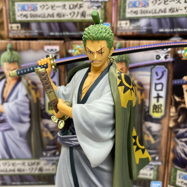 Zoro Wano ของแท้ JP แมวทอง - Grandline Men Banpresto [โมเดลวันพีช]