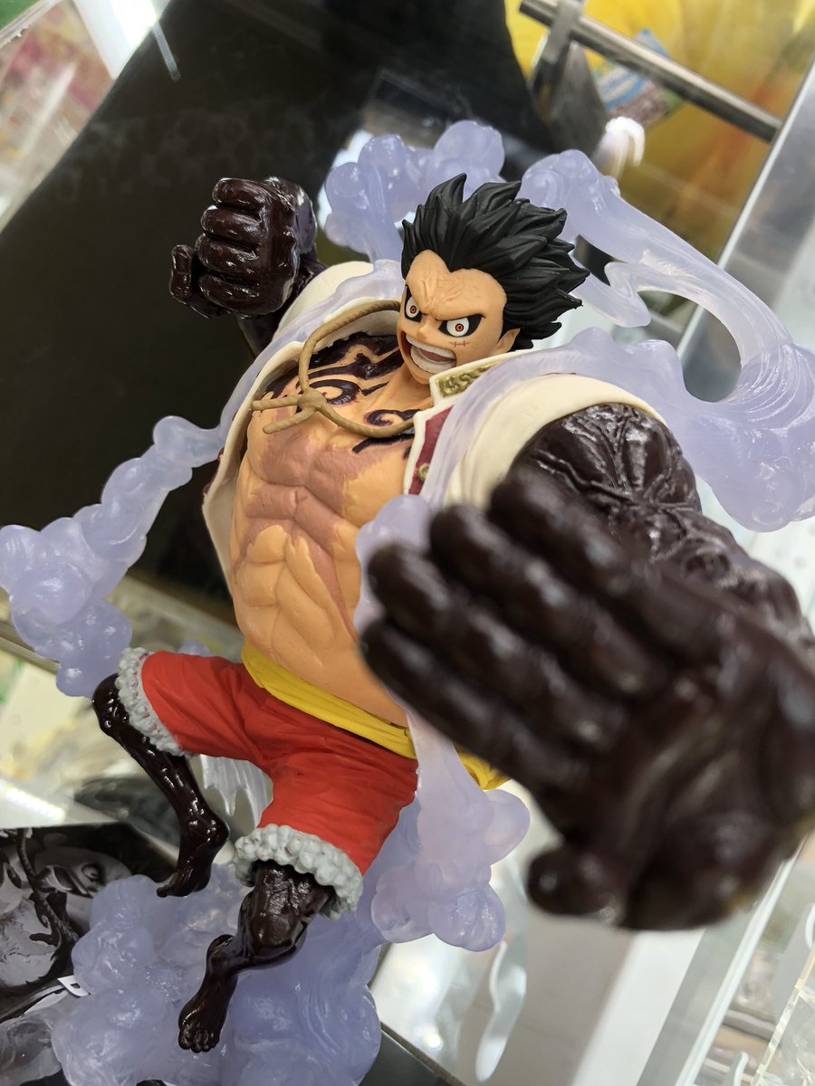 Luffy Gear 4 ของแท้ JP แมวทอง - King of Artist Banpresto [โมเดลวันพีช]