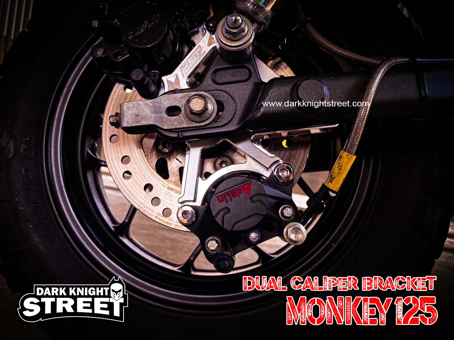 Full Handbrake setup for Honda Monkey125