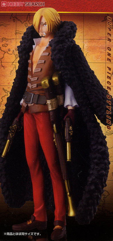 Sanji Film Z ของแท้ JP แมวทอง - Super Styling Bandai [โมเดลวันพีช]