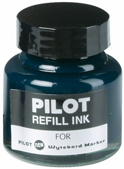 หมึกเติมปากกาไวท์บอร์ด [PILOT] 30cc. เขียว