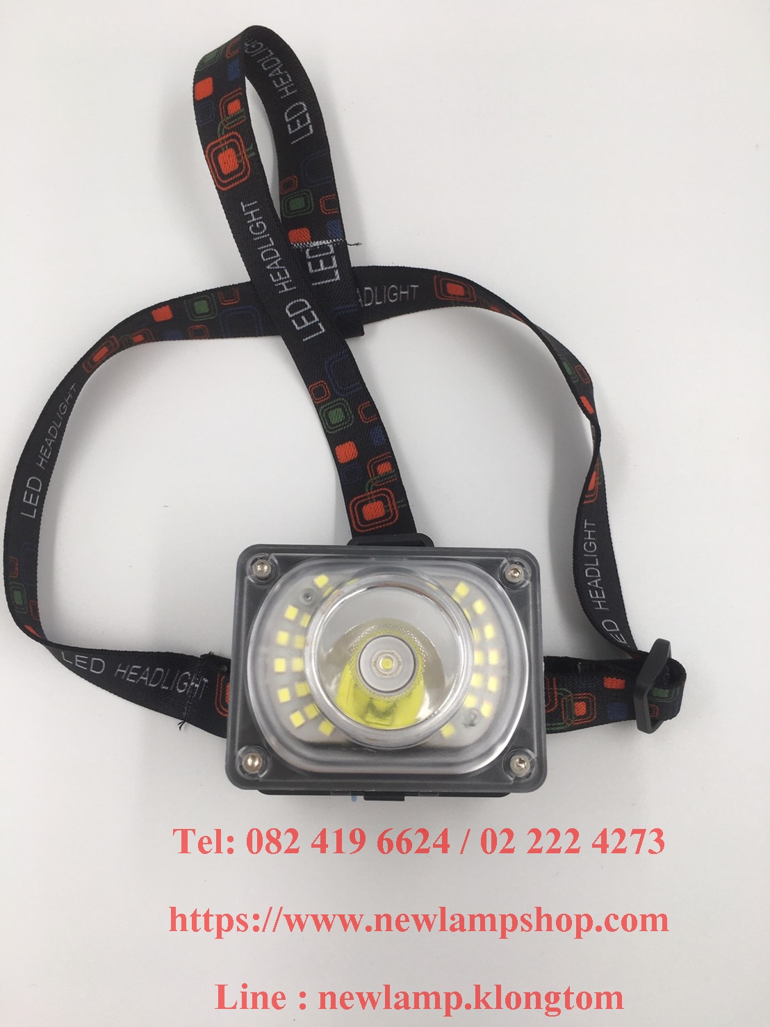 ไฟฉายคาดหัว/ไฟฉายส่องกบ LED LL-6651