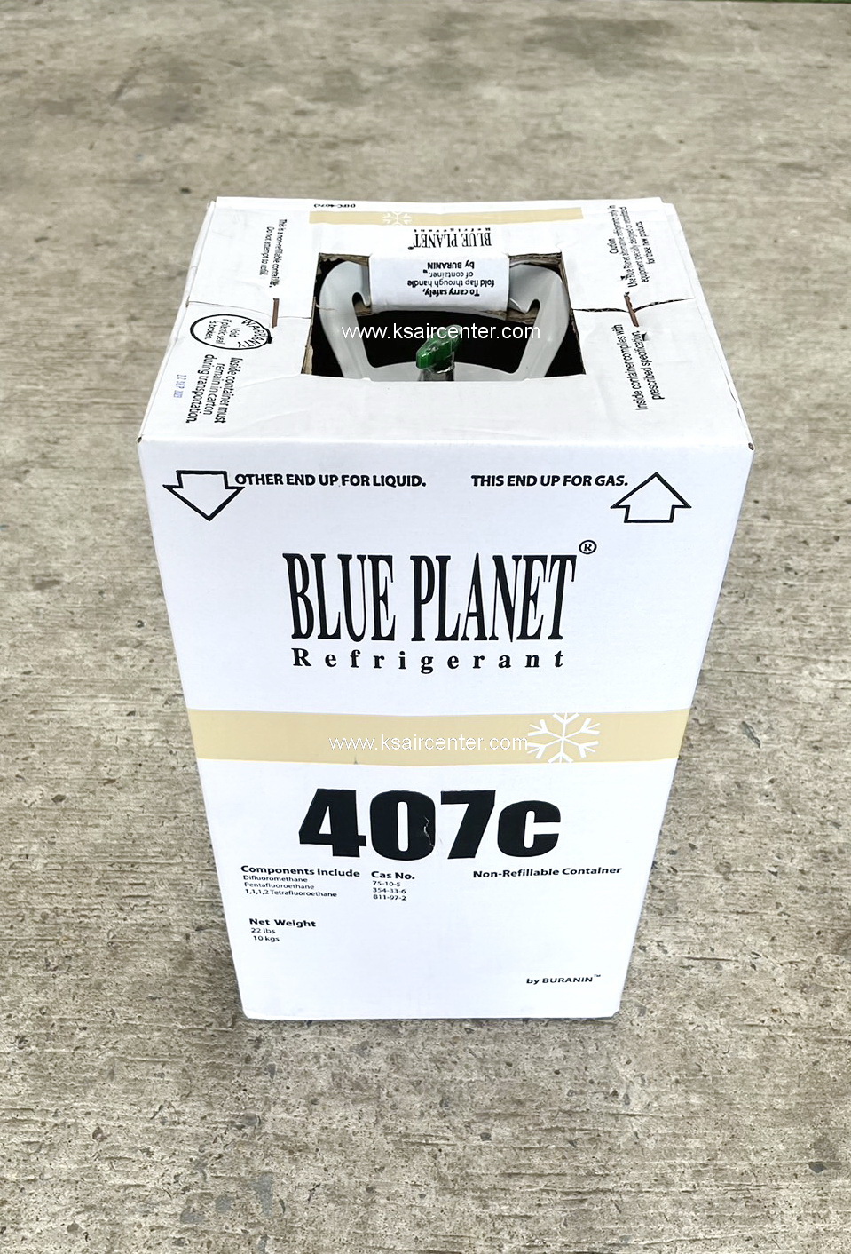 น้ำยาแอร์ R-407a BLUEPLANET