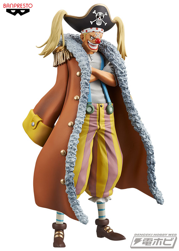 Buggy Stampede ของแท้ JP แมวทอง - Grandline Men Banpresto [โมเดลวันพีช]