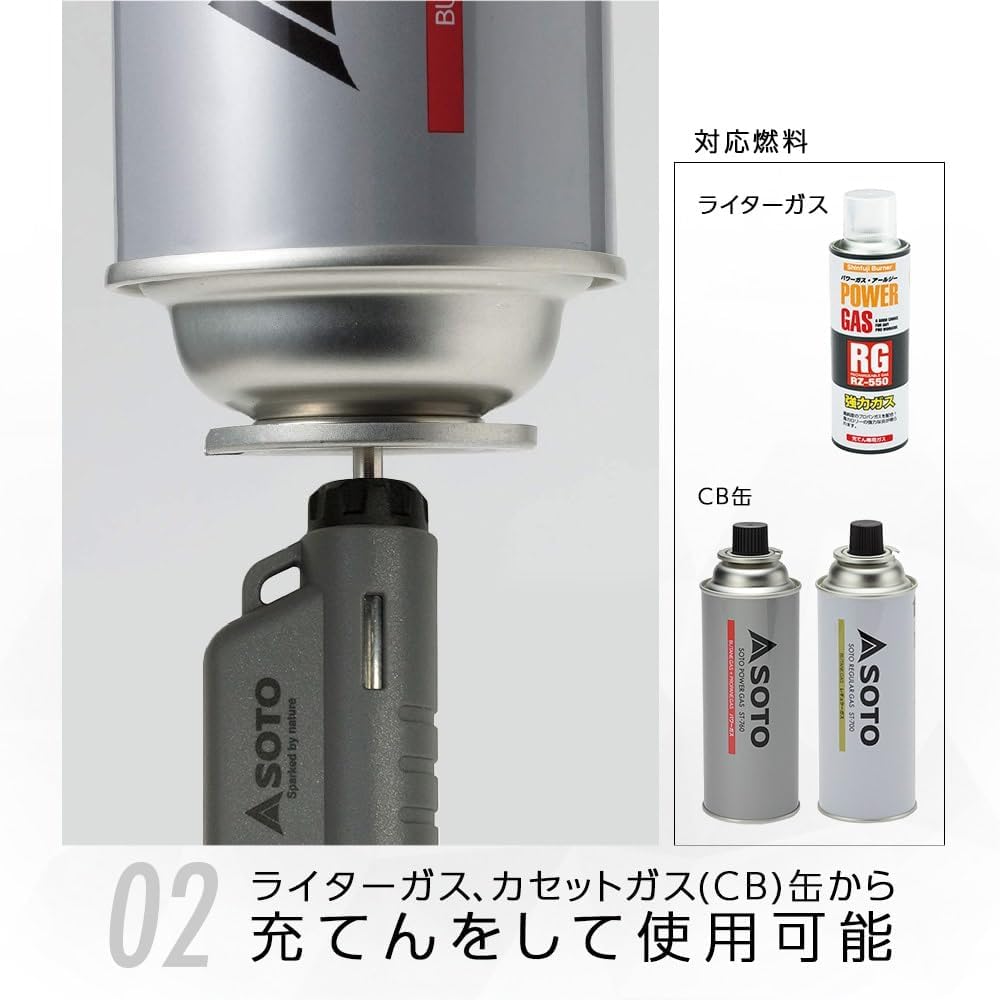 Micro Torch Horus Grey