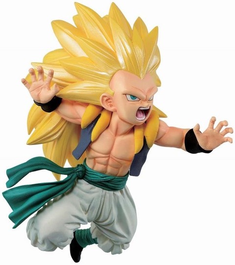 Gotenks Super Saiyan 3 ของแท้ JP แมวทอง - Ichiban Kuji Banpresto [โมเดลดราก้อนบอล]