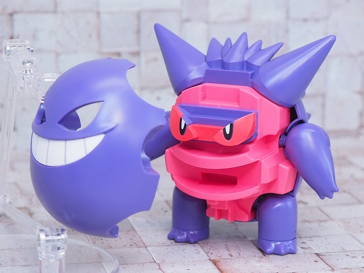 Gengar (แบบประกอบ) ของแท้ JP - Pokemon Plamo Bandai [โมเดลโปเกมอน]