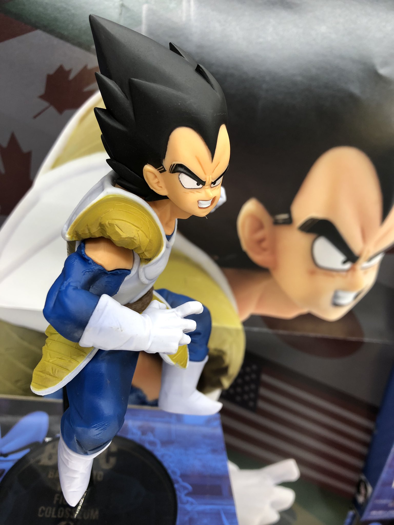 Vegeta ของแท้ JP แมวทอง - Banpresto World Figure Colosseum [โมเดลดราก้อนบอล]