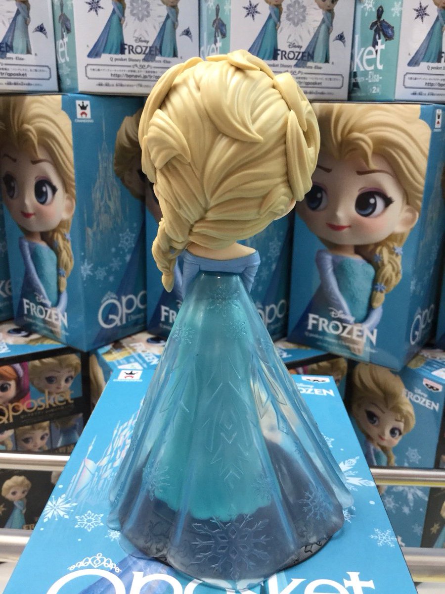Elsa - Normal Color ของแท้ JP - Q Posket Banpresto [โมเดล Disney]