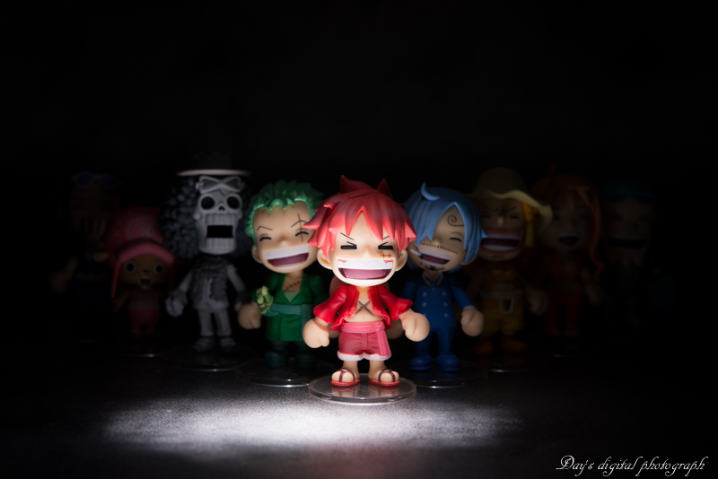 Straw Hat Pirates Irodori Set ของแท้ JP แมวทอง - Besmile Bandai [โมเดลวันพีช] (9 ตัว)