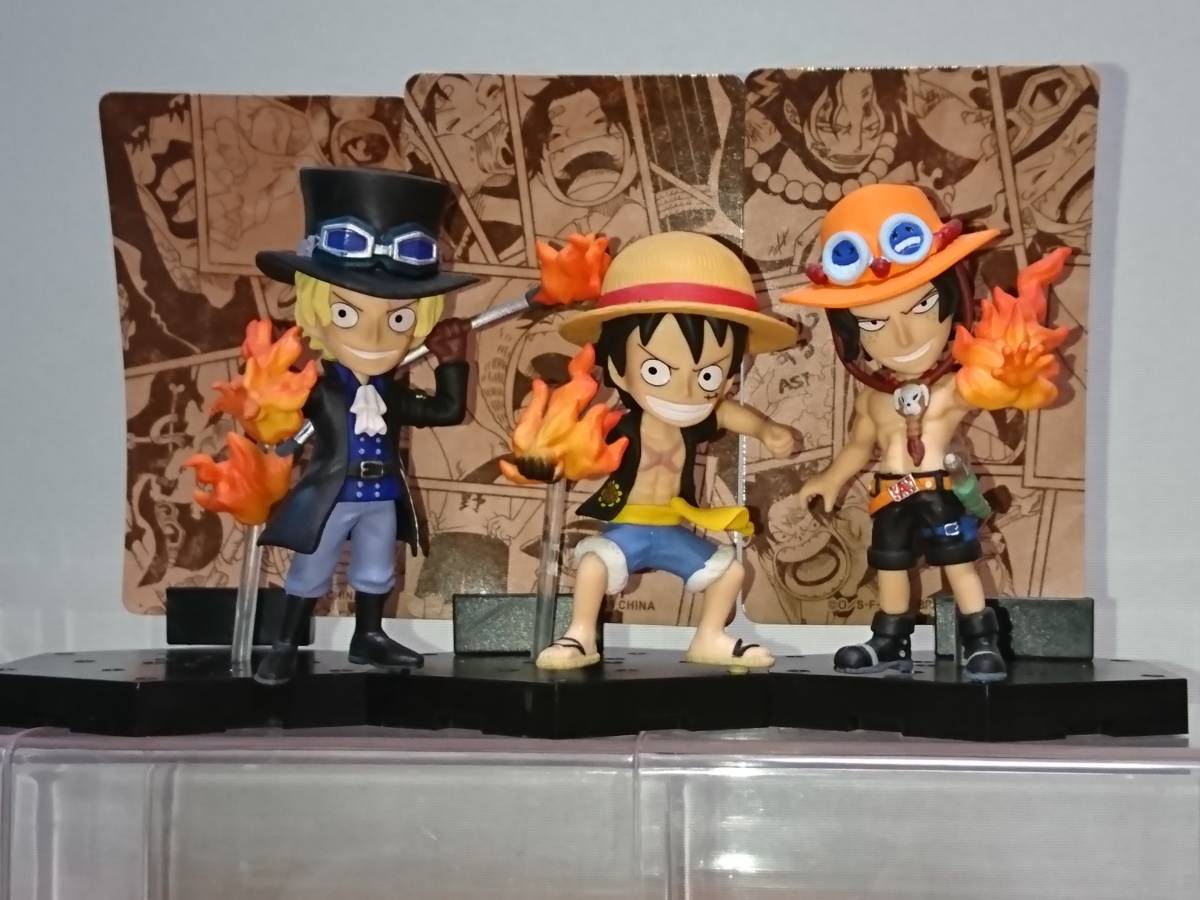 Brother Set ของแท้ JP แมวทอง - WCF Ichiban Kuji Banpresto [โมเดลวันพีช] (3 ตัว)