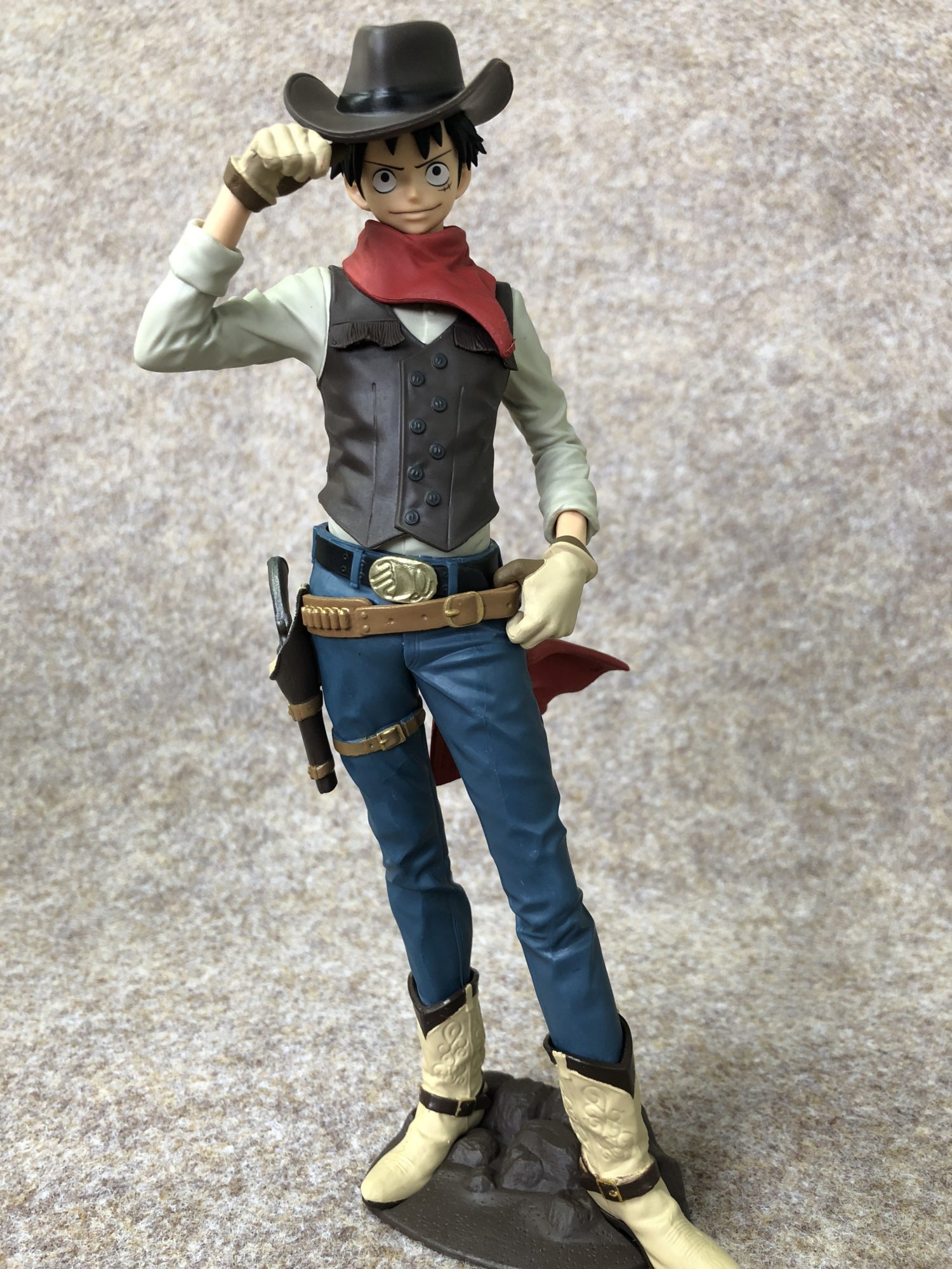 Luffy ของแท้ JP แมวทอง - Treasure Cruise World Journey Banpresto [โมเดลวันพีช]