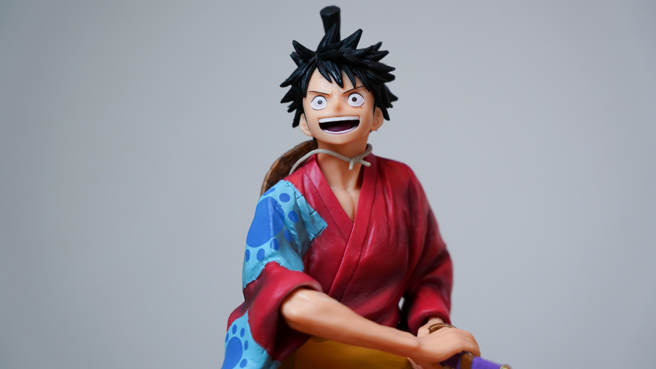 Luffy Wano ของแท้ JP แมวทอง - Ichiban Kuji Banpresto [โมเดลวันพีช]