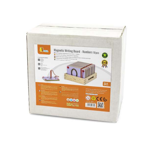 ชุดแท่นไม้แม่เหล็กตัวเลข ฝึกการเขียน สื่อการสอนอนุบาล,ปฐมวัย,ของเล่นเสริมพัฒนาการ, ของเล่นเสริมทักษะ