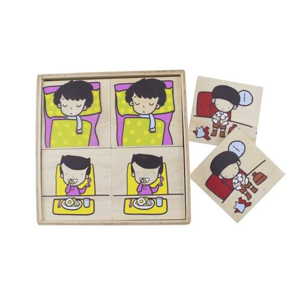 ชุดเกมจับคู่ภาพเหมือน สื่อการสอนอนุบาล,ปฐมวัย,ของเล่นเสริมพัฒนาการ, ของเล่นเสริมทักษะ