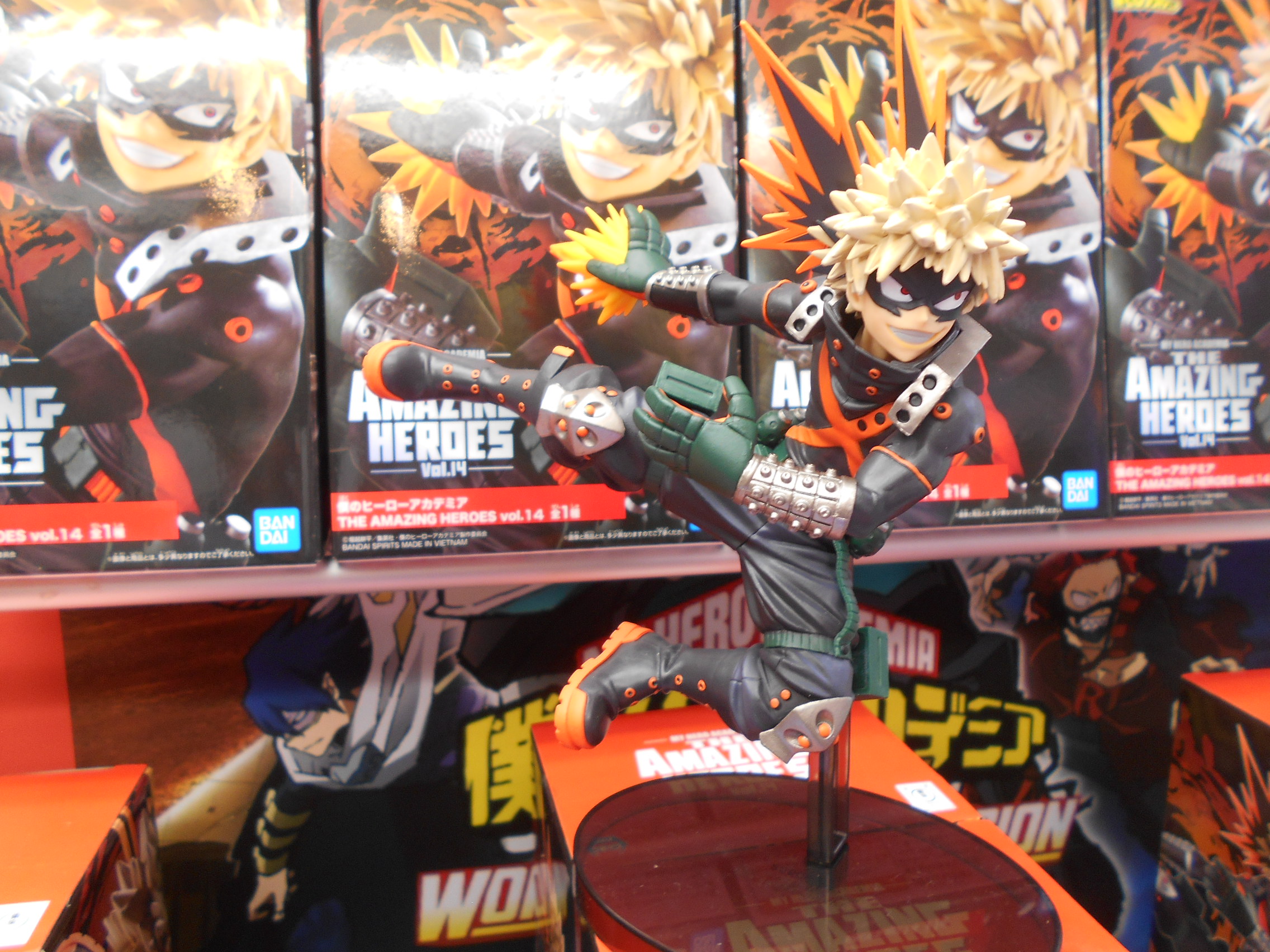 Bakugo ของแท้ JP - The Amazing Heroes Banpresto [โมเดล My Hero Academia]