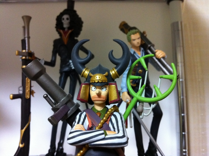 Straw Hat Pirates Strong World Set ของแท้ JP แมวทอง - Ichiban Kuji Banpresto [โมเดลวันพีช] (9 ตัว)