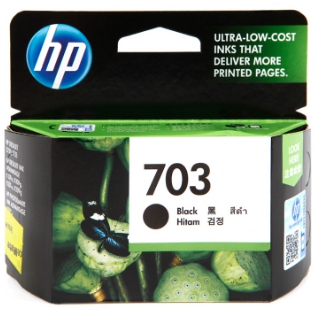 ตลับหมึกอิ้งค์เจ็ท [HP] 703 (CD887AA) สีดำ