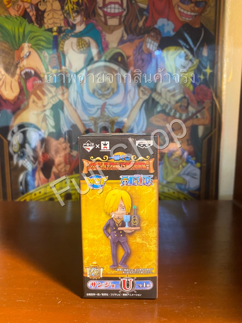Sanji ของแท้ JP แมวทอง - WCF Banpresto [โมเดลวันพีช]