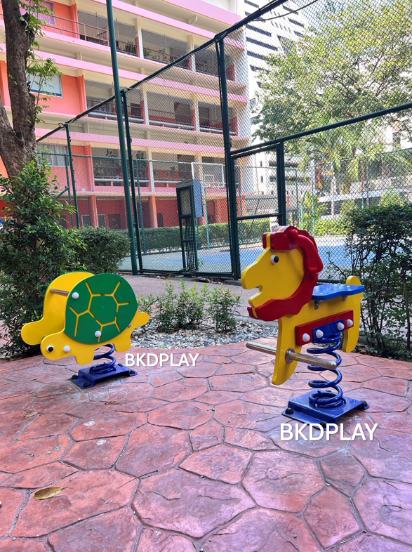 สปริงเต่าน้อย โยกเยกสปริง งานกลางแจ้ง