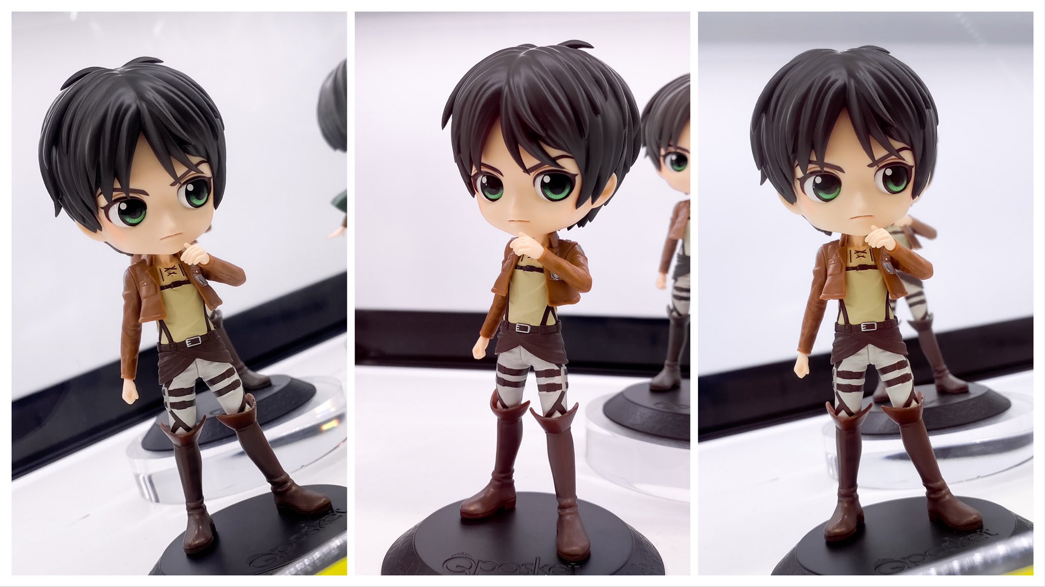 Eren ของแท้ JP - Q Posket Banpresto [โมเดล Attack on Titan]