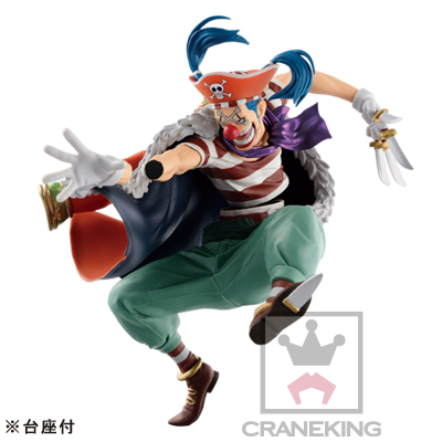 Buggy ของแท้ JP แมวทอง - Scultures Banpresto [โมเดลวันพีช]