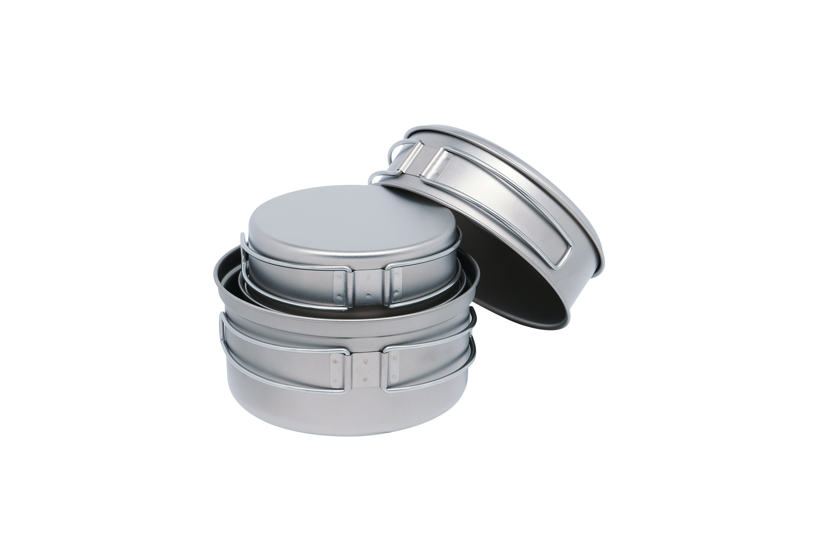 Titanium Trail Cooker 650 (with case) ชุดหม้อไทเทเนียม