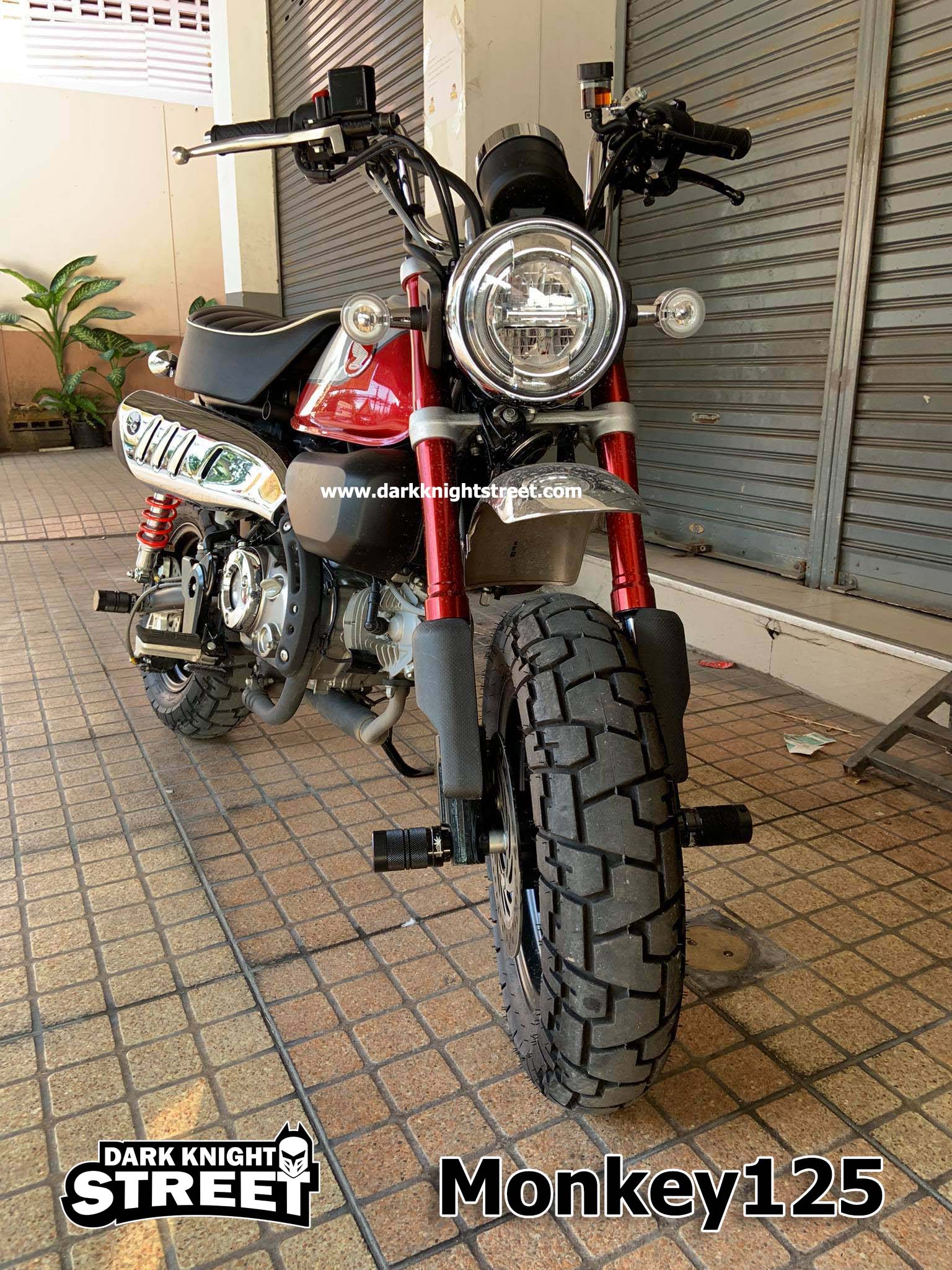 New Honda Monkey125 Axle sliders front and rear wheels complete kit