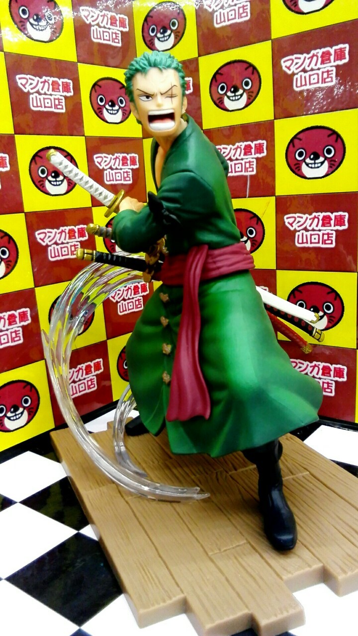 Zoro ของแท้ JP แมวทอง - Log File Selection Banpresto [โมเดลวันพีช]